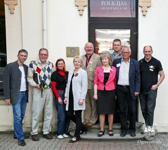 Ogres un Lielvārdes novadā viesojas Kalmāras (Zviedrija) Rotari klubu pārstāvji