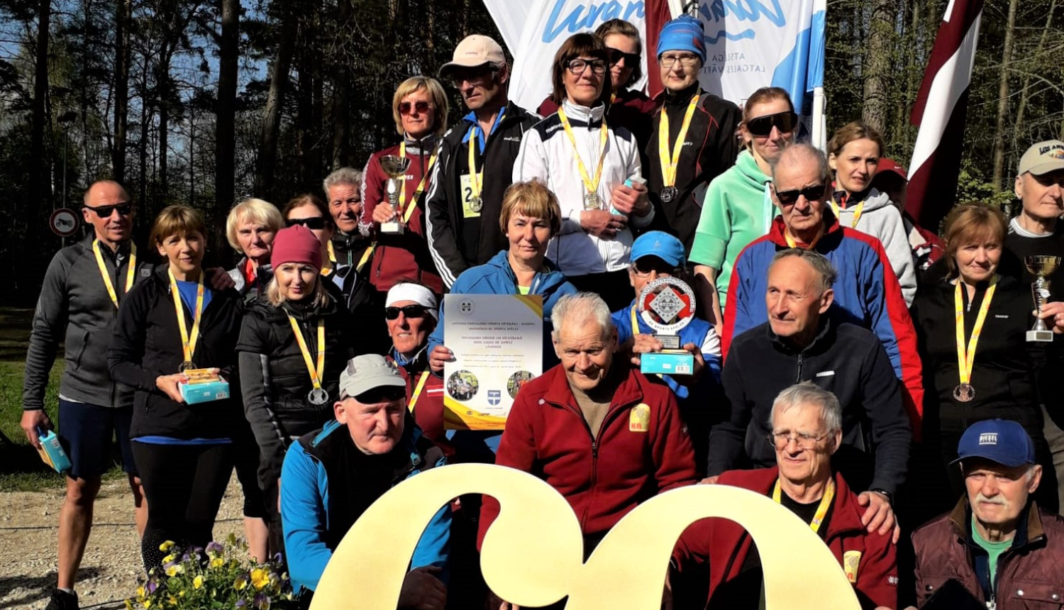 Ogres novada vecmeistariem 17 medaļas Līvānos