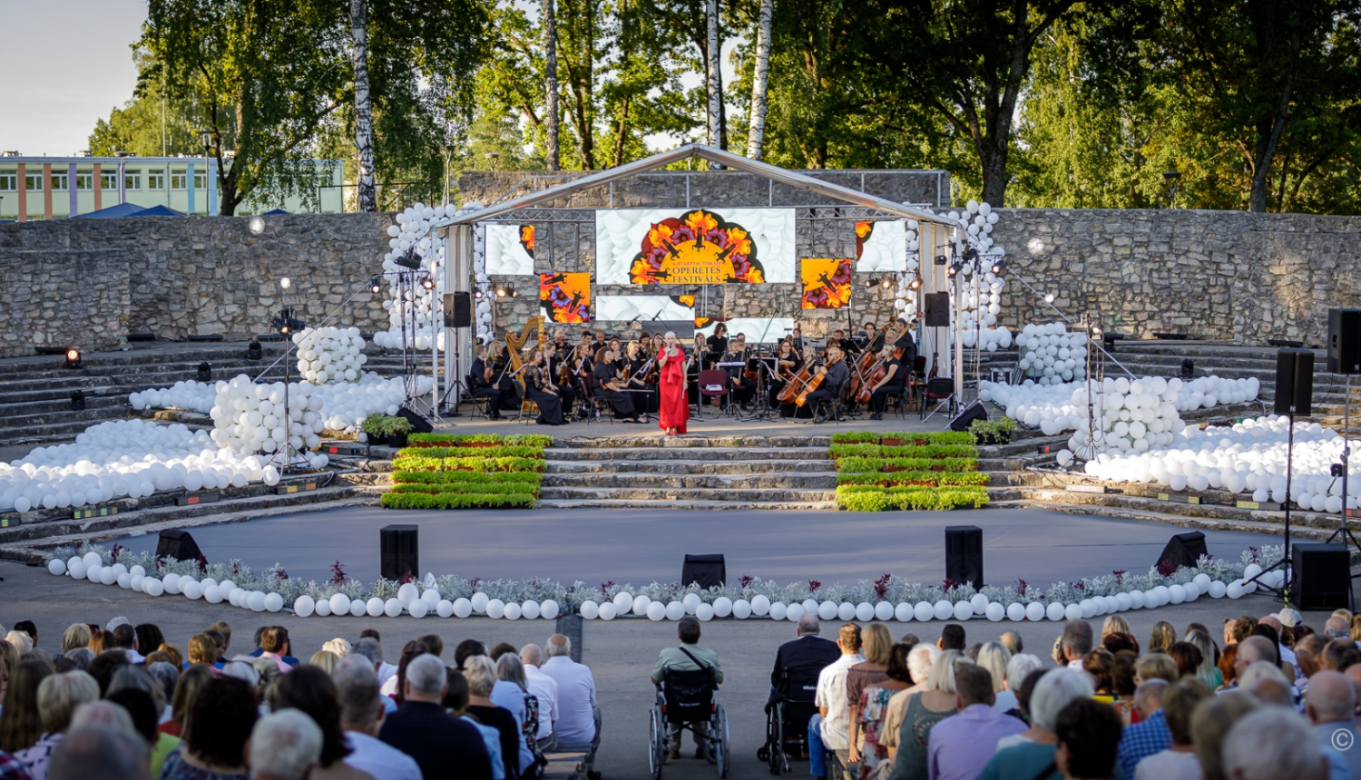 Operetes festivāla Gala koncerts Ikšķilē