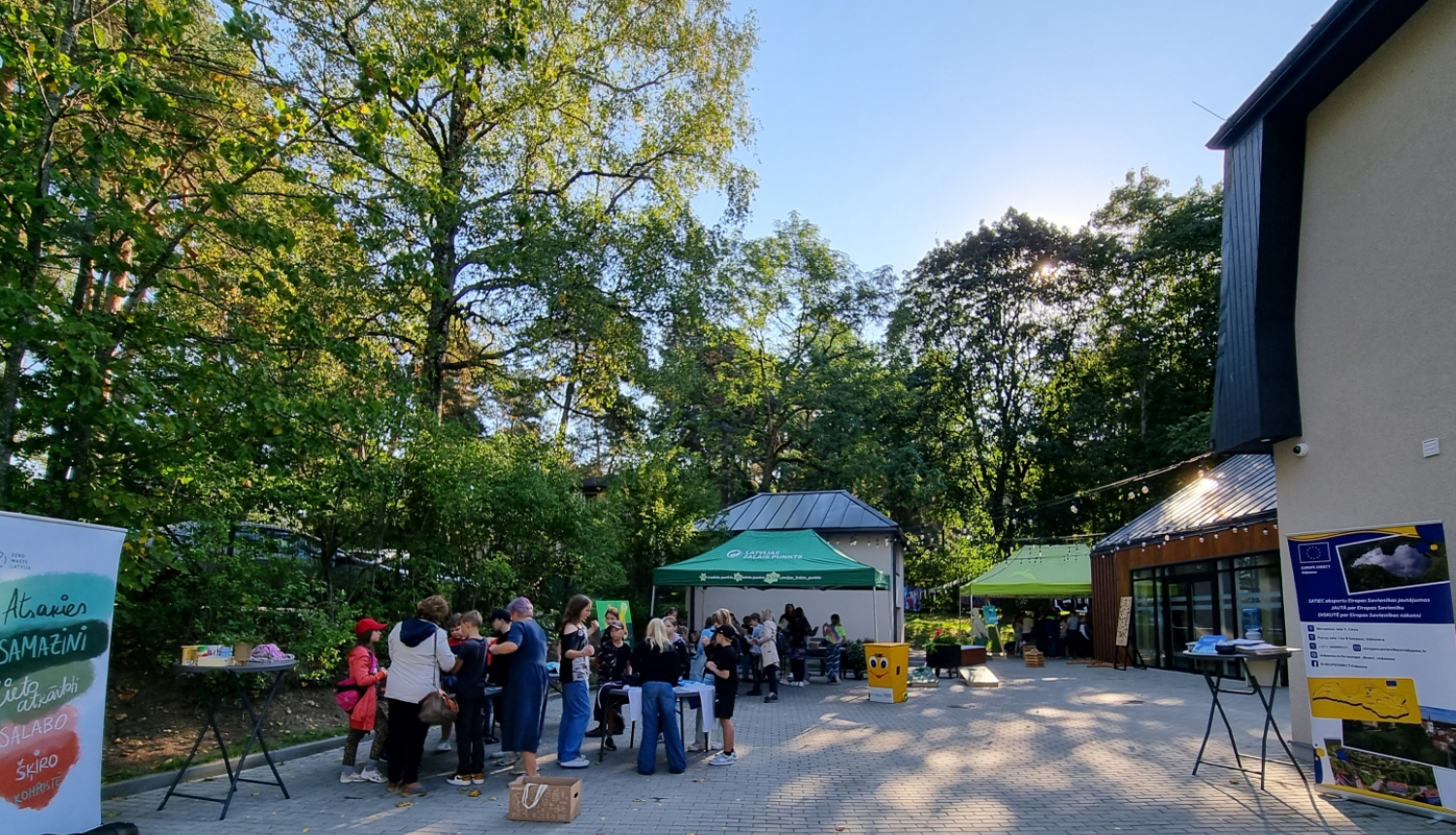 Vides diena pulcē skolēnus izglītojošās nodarbībās Ogrē