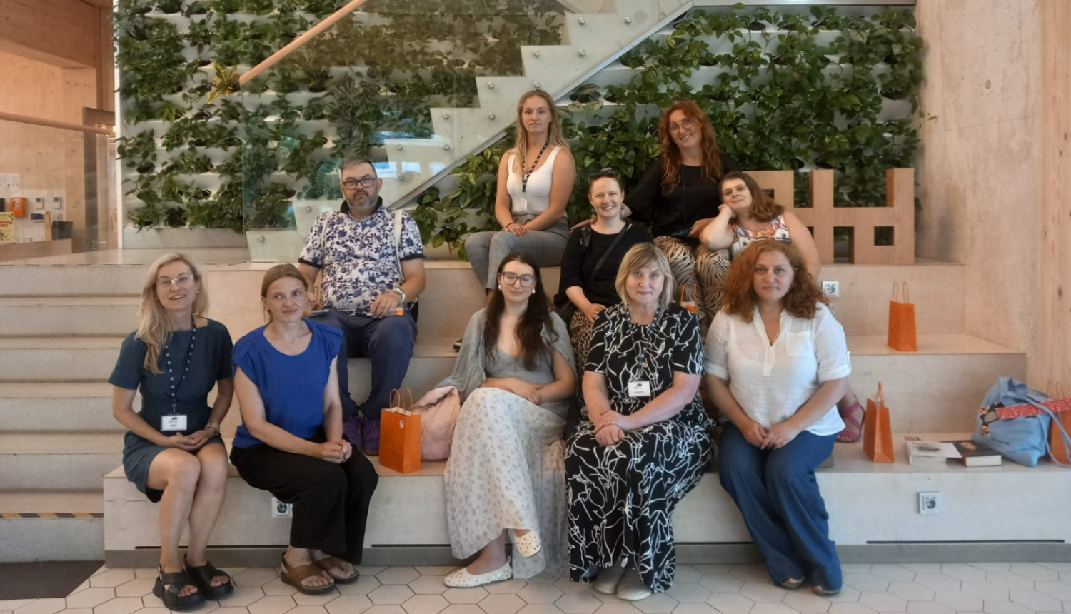 Ogres Centrālā bibliotēka Erasmus+ projektā uzņēma ciemos kolēģus no Ļubļinas publiskās bibliotēkas Polijā 