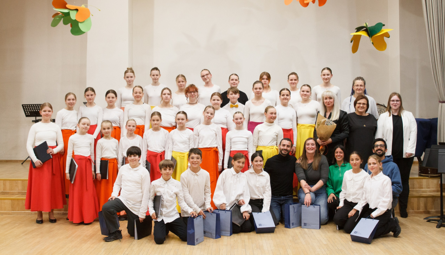 Erasmus+ un atvērto durvju dienu koncerts Ogres Mūzikas un mākslas skolā 2026. gada 23. aprīlī