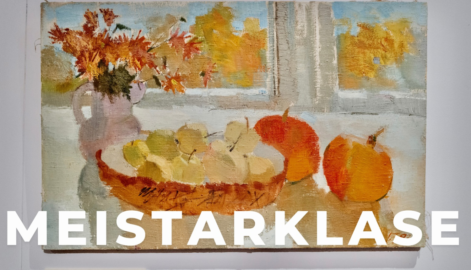 gleznotājas un pedagoģes Silvijas Ausmas Jākobsones gleznošanas meistarklasi “No vērojuma līdz gleznai”