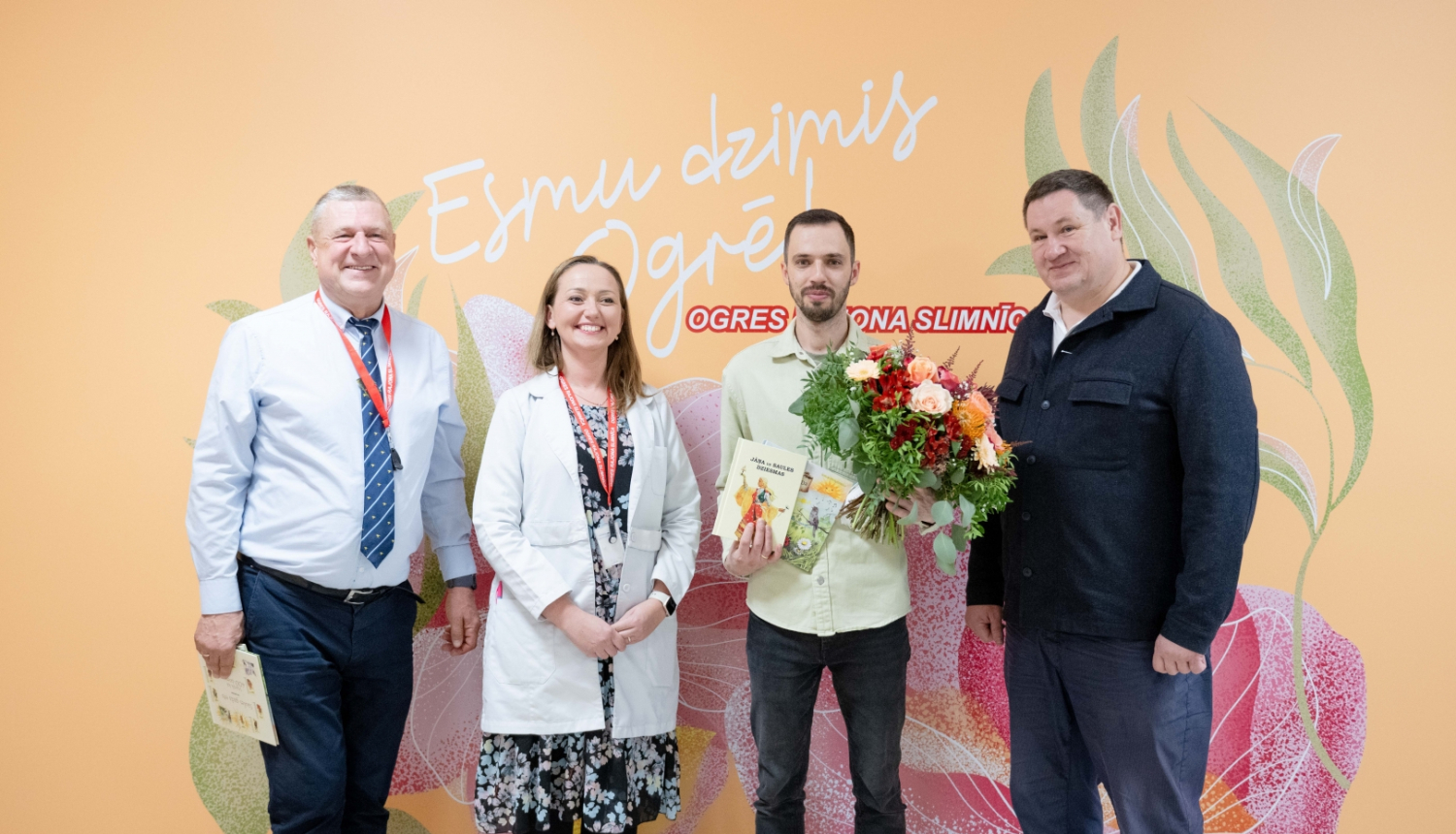 Ogres rajona slimnīcā sagaida un sveic 500. mazuli