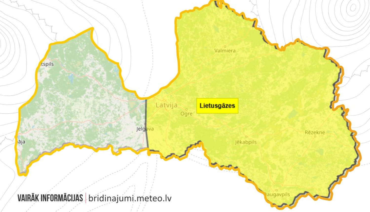 Dzeltenais brīdinājums