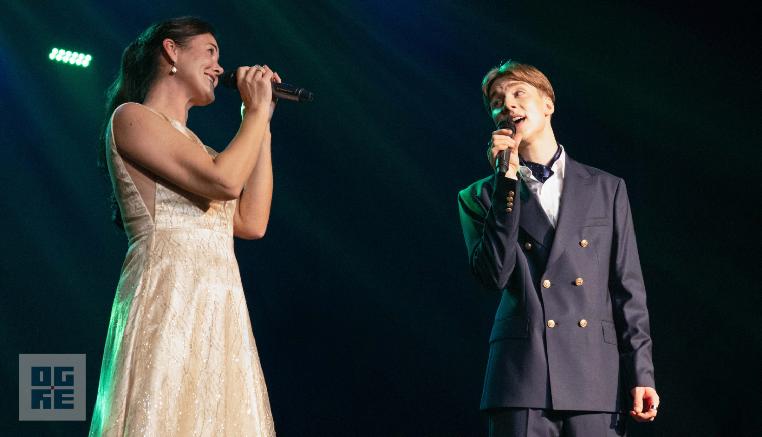 Toms Antons un Santa Kasparsone