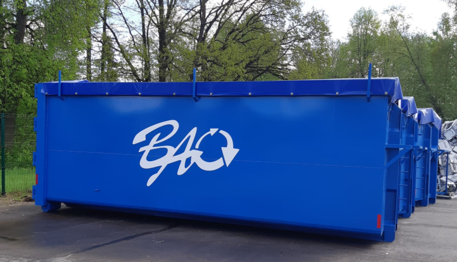 BAO konteiners nolietoto elektroiekārtu nodošanai