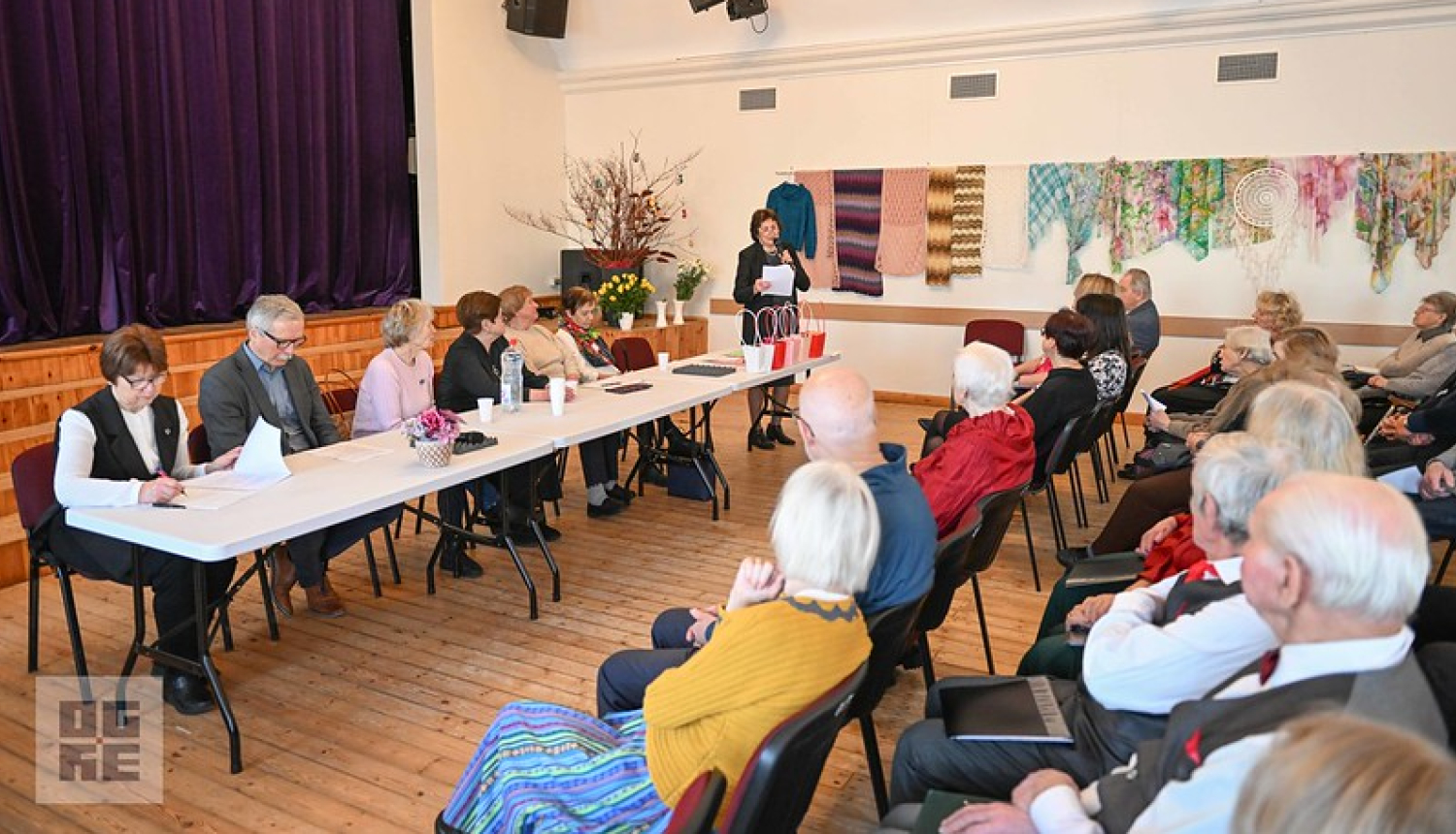 Biedrības "Saulgrieži" gada kopsapulce 2025. gada 6. martā Ikšķiles Tautas namā