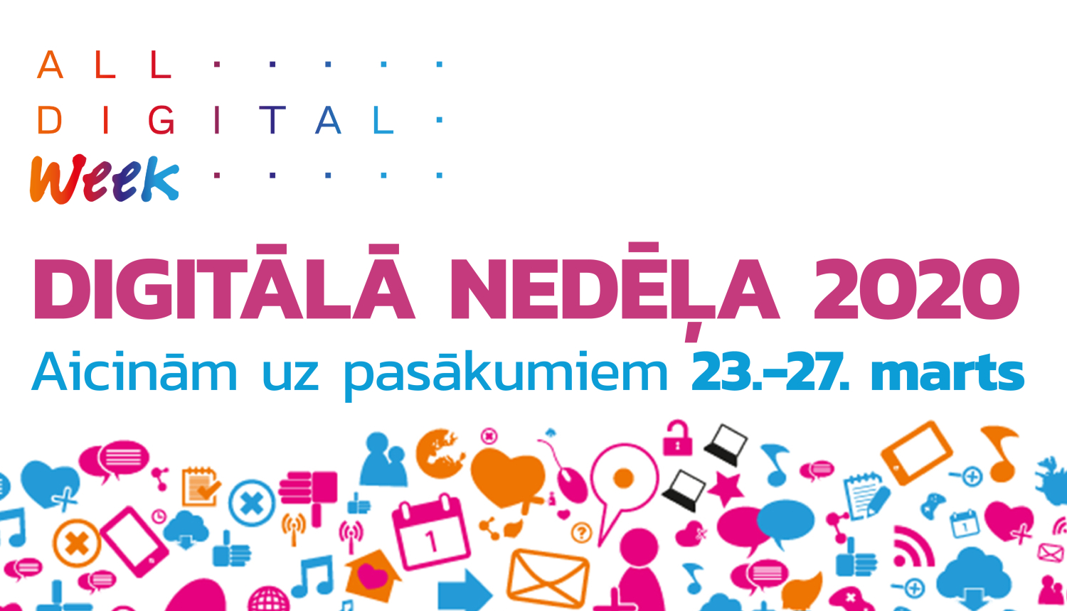 Aicinām piedalīties Digitālajā Nedēļā 2020!