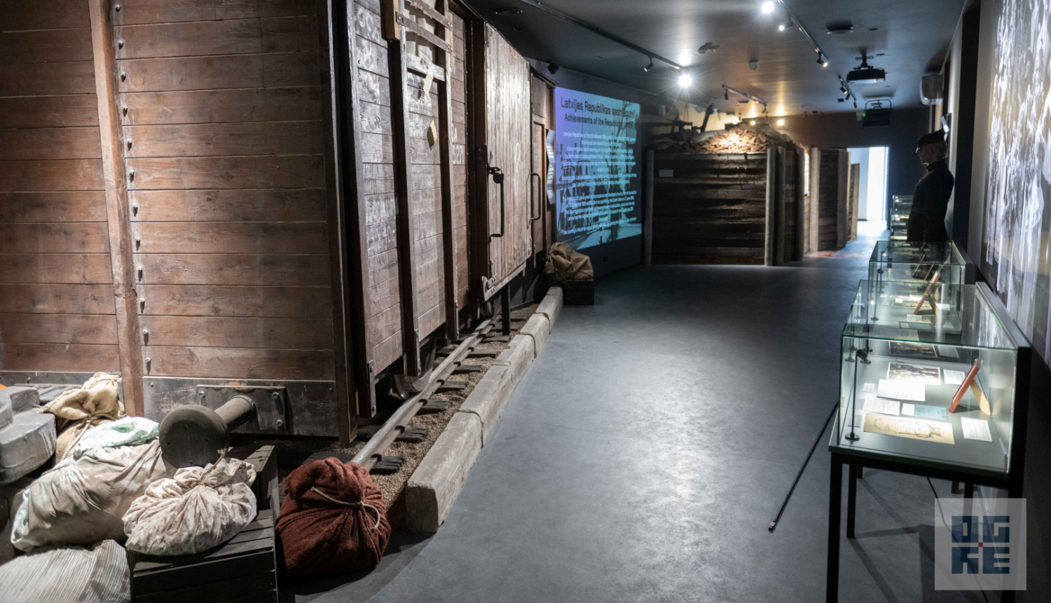 Ogres Vēstures un mākslas muzeja ekspozīcija "Brīvības ceļš"