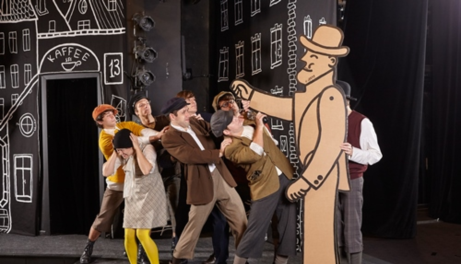 Februārī Ogrē viesosies Latvijas Leļļu teātris ar izrādi “Emīls un Berlīnes zēni”