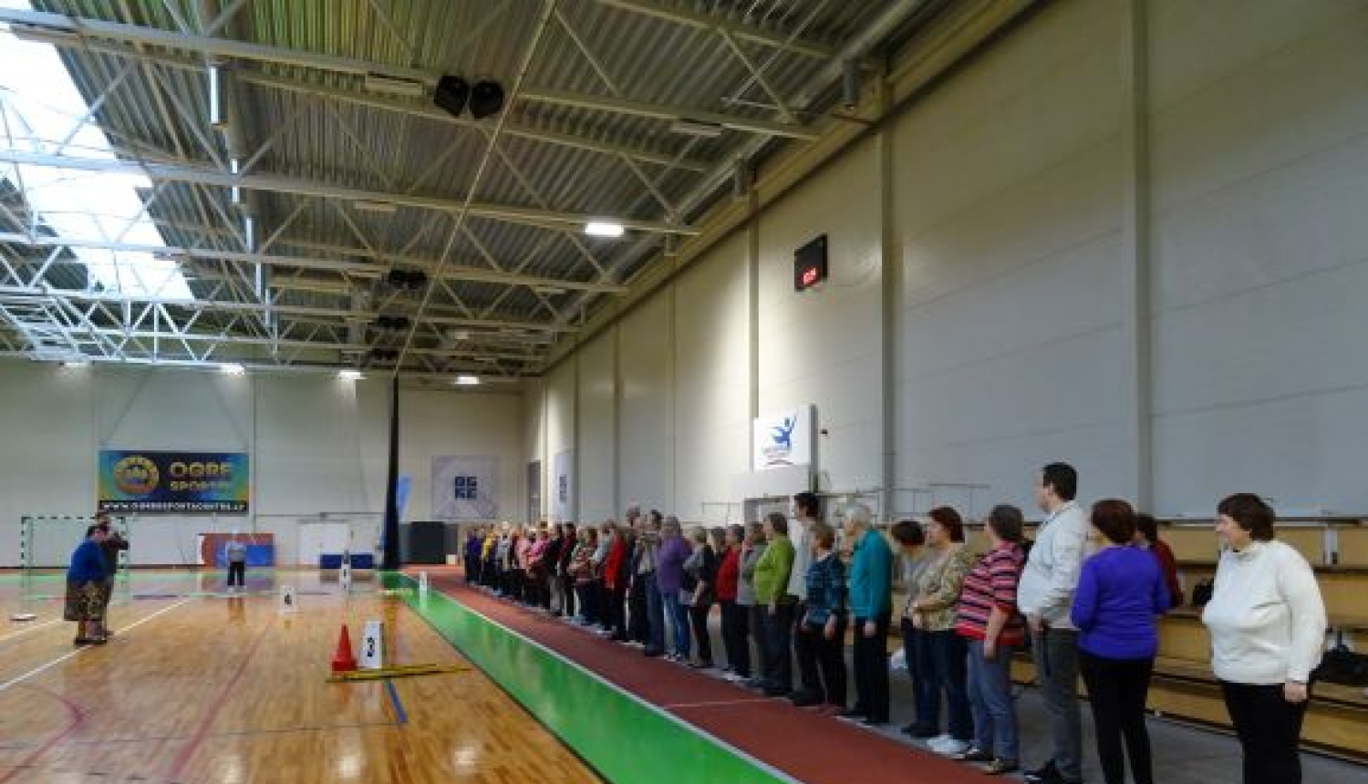 Aizvadīta Ogres invalīdu biedrības Ziemas sporta diena