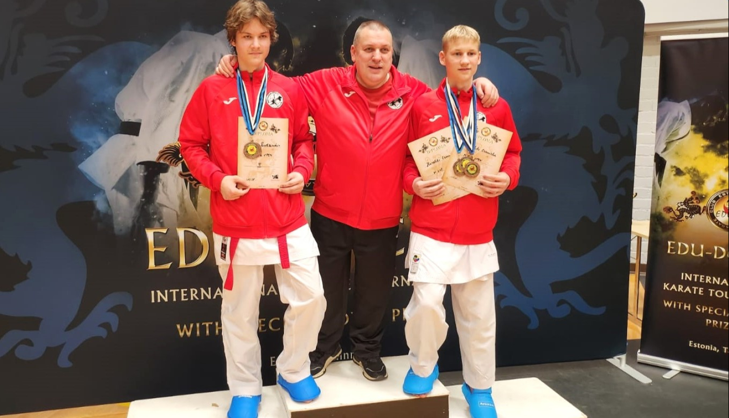 1. februārī Tallinā norisinājās lielais starptautiskais karatē čempionāts Edu Do Cup 2025. Ogres sportisti saņem 4 bronzas medaļas