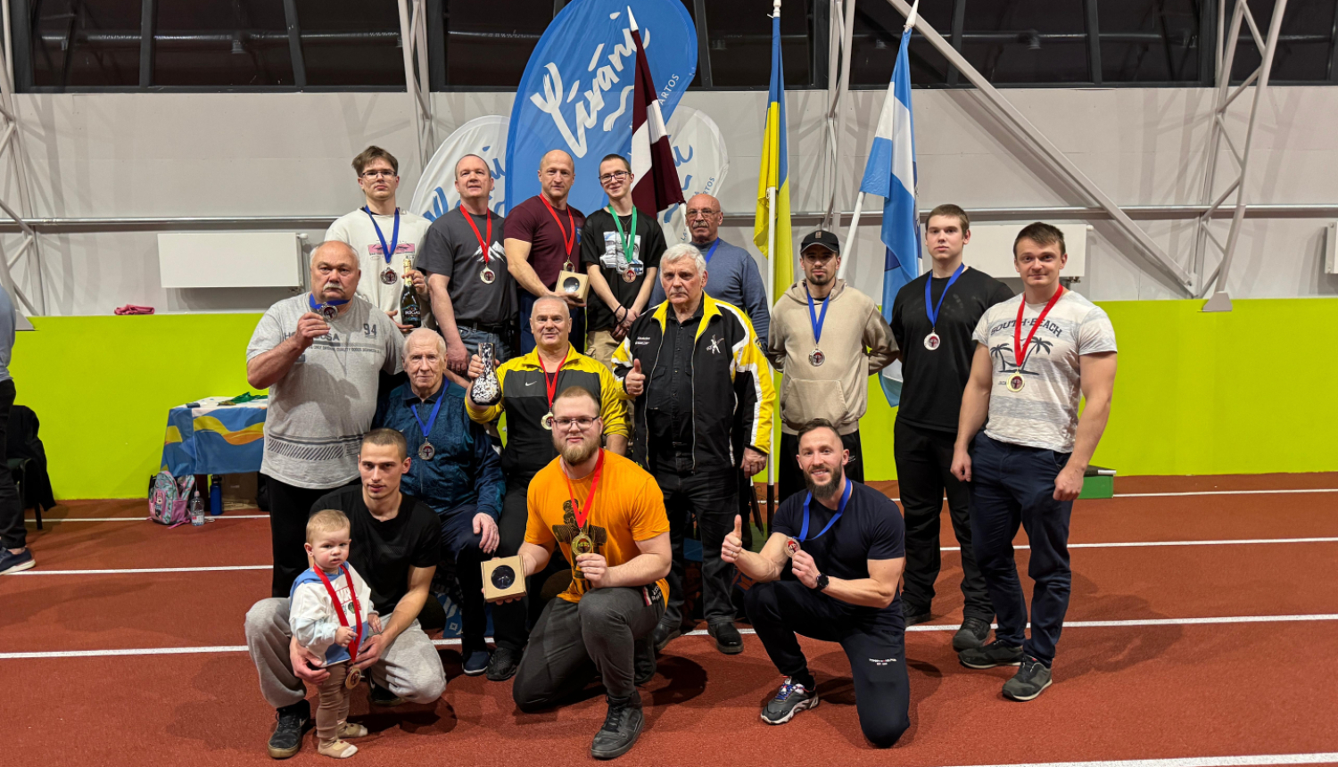 Sporta klubs “Rembate” čempionātā spiešanā guļus gūst godalgas