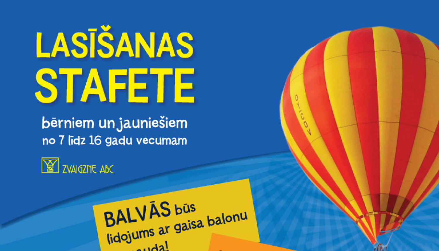 Lasīšanas stafete 2020 ir sākusies!