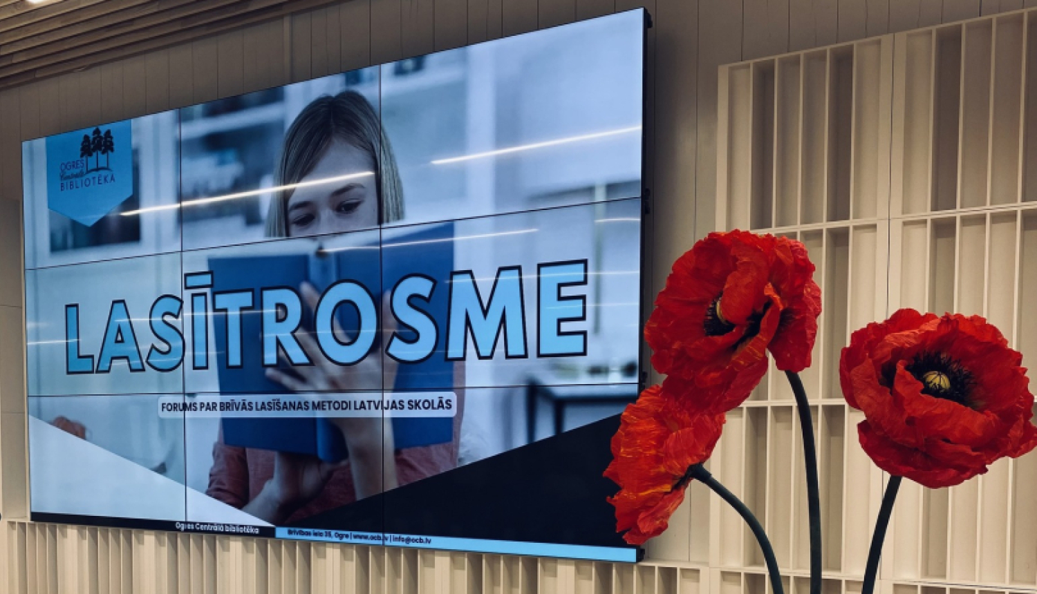 Konference "Lasītrosme: forums par brīvās lasīšanas metodi Latvijas skolās" 