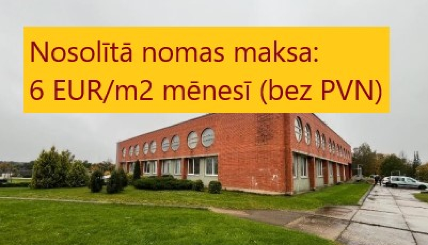 Noslēgusies nomas tiesību izsole īpašumam Pagastmāja, Madliena. Nosolītā nomas maksa - 6 eiro par kvadrātmetru mēnesī bez pievienotās vērtības nodokļa