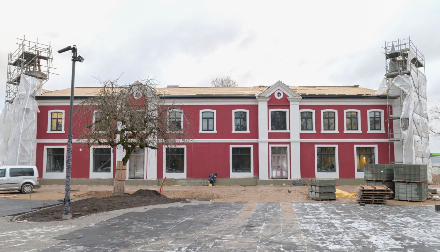 Neatkarības laukumā esošās muzeja ekspozīcijas ēka 2024.gada 17.decembrī