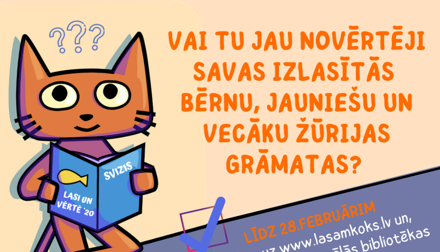 Līdz 28. februārim laiks lasīt un vērtēt