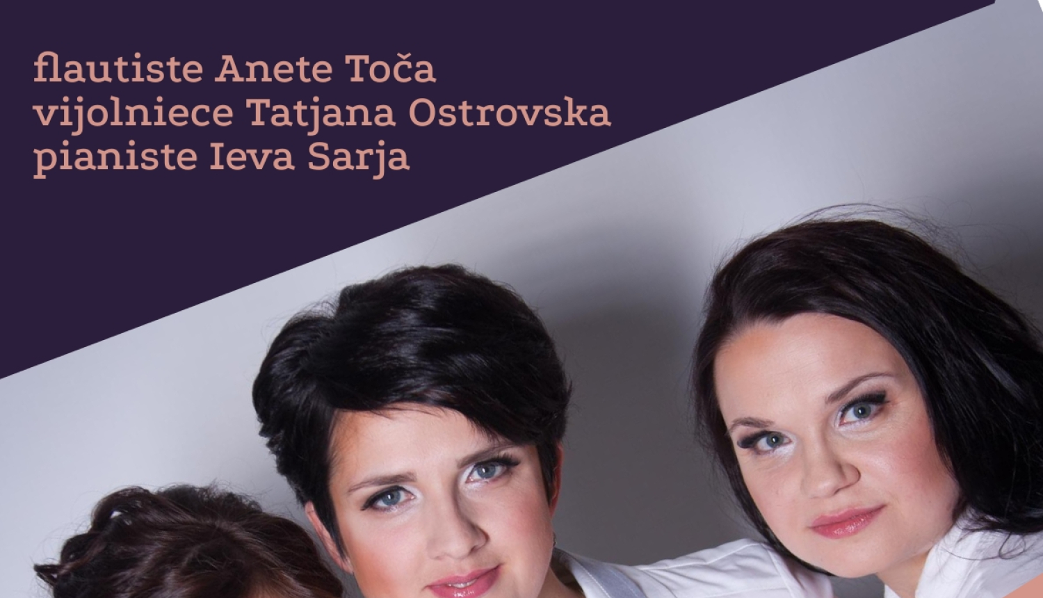 Ogres Mūzikas skolā uzstāsies NYX TRIO