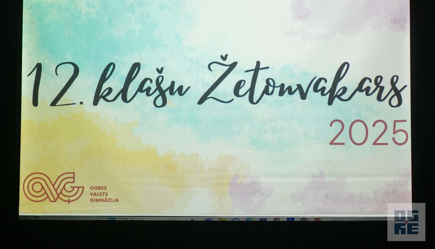 Ogres Valsts ģimnāzija - 12. klašu Žetonvakars 2025. gada 21. februārī