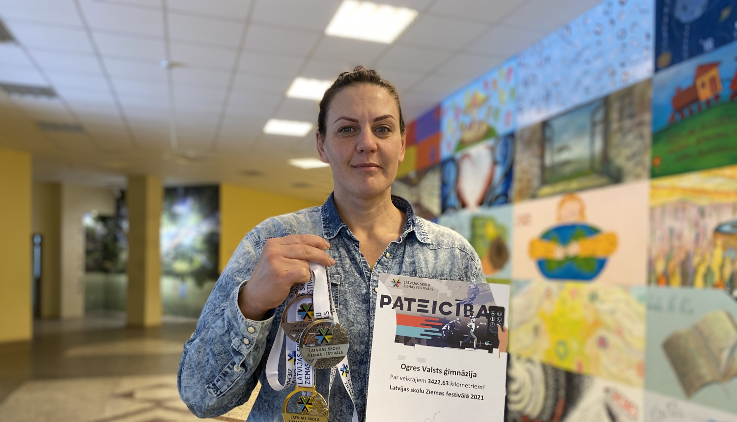 Ogres Valsts ģimnāzija Ziemas festivāla desmitniekā