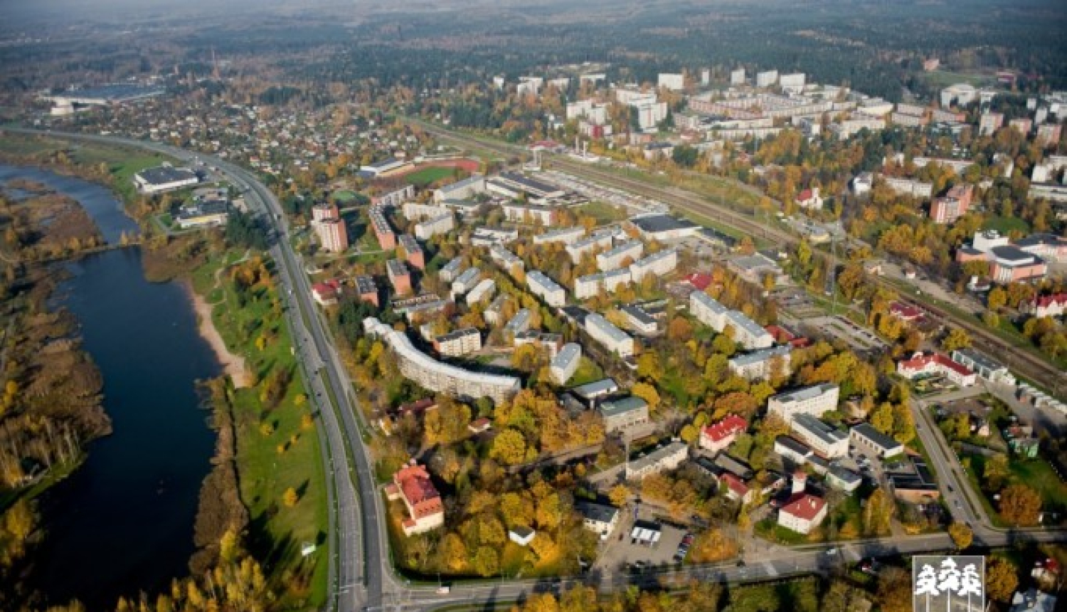 Ogre aerofotogrāfijās