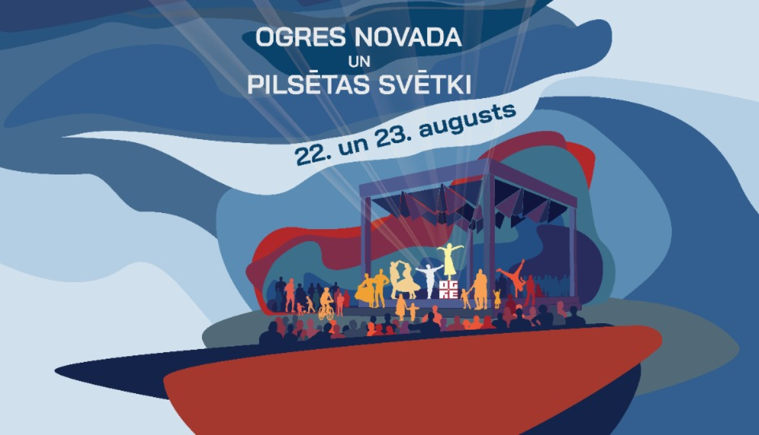 Ogres pilsētas svētki 2025_svētku baneris