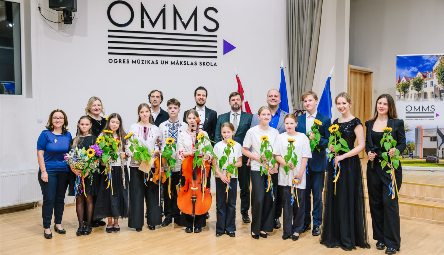 Nodibinājuma “Osokinu fonds” Ukrainas atbalsta koncerts “Mūzikā ar Ukrainu”