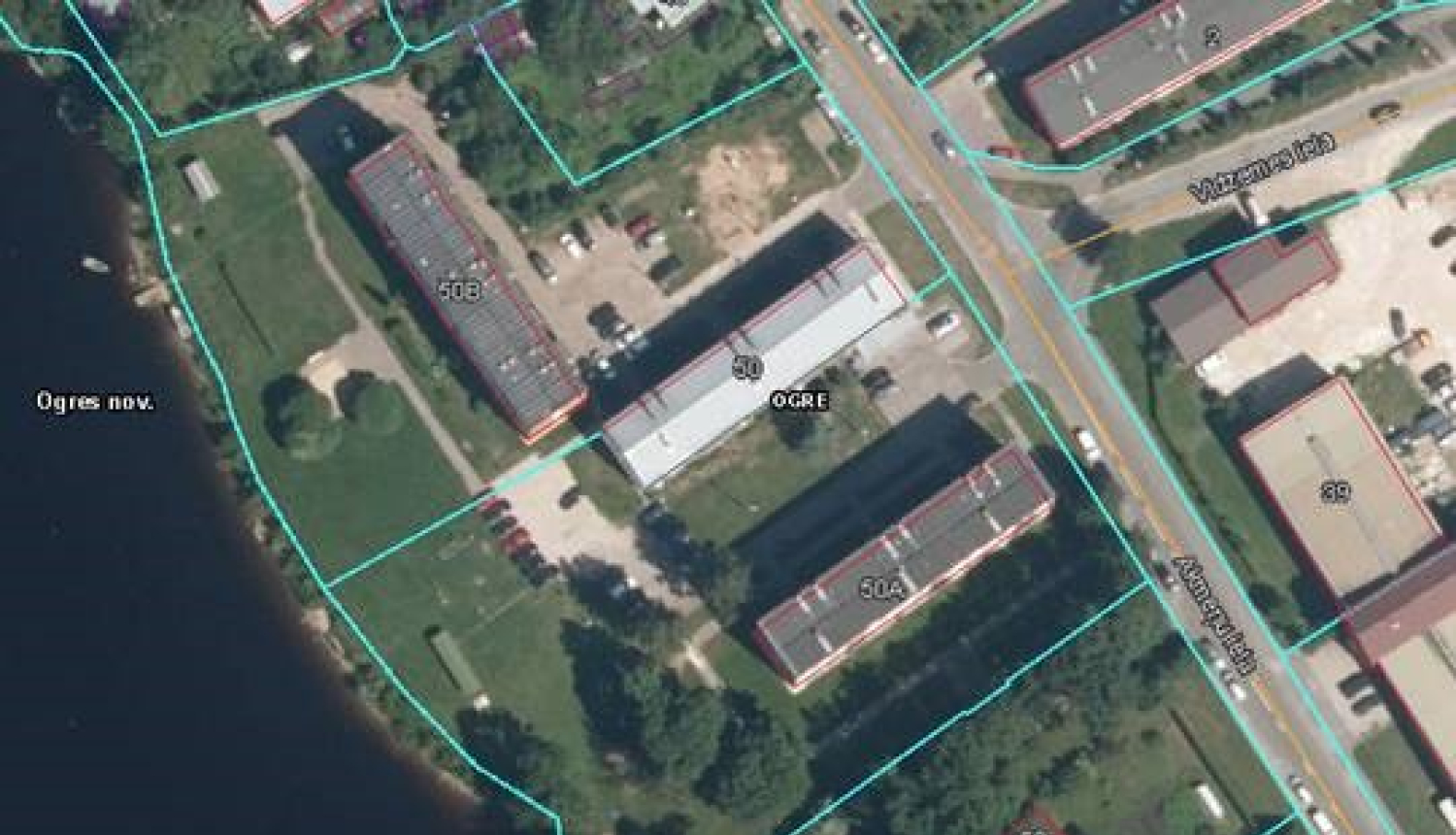 Funkcionāli nepieciešamie zemes gabali Akmeņu iela