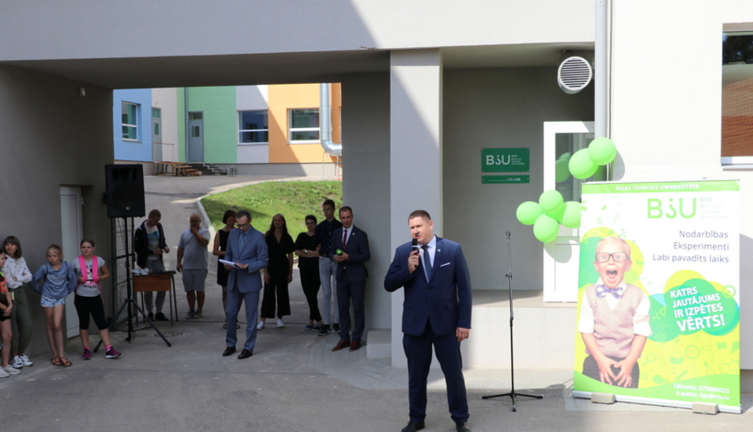 Ogres 1.vidusskolā atklāta RTU Bērnu un jauniešu universitāte