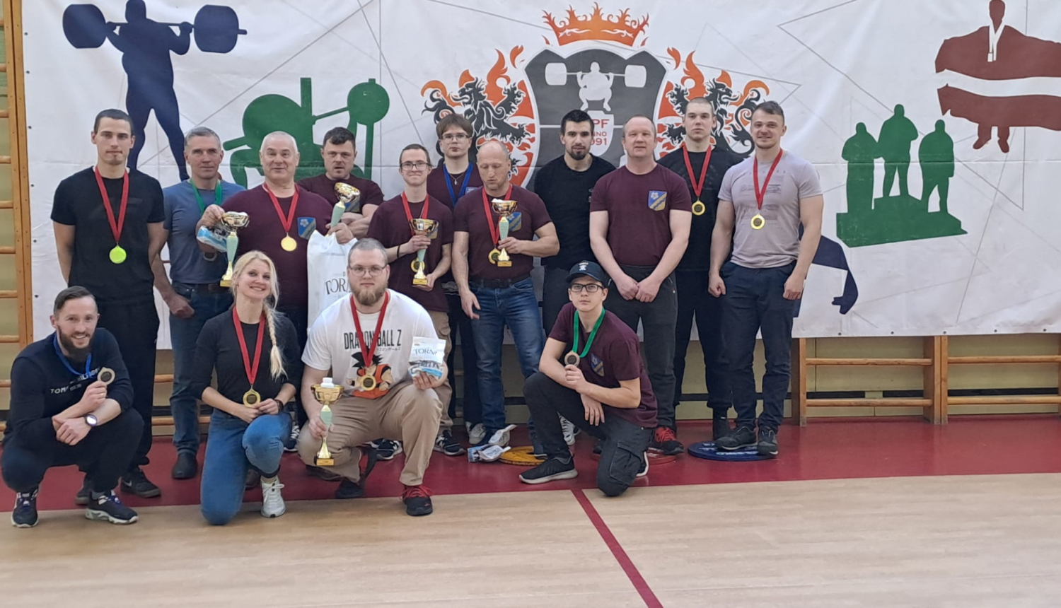 Čempionāts spiešanā guļus uz atkārtojumu skaitu 5. aprīlī Degumniekos