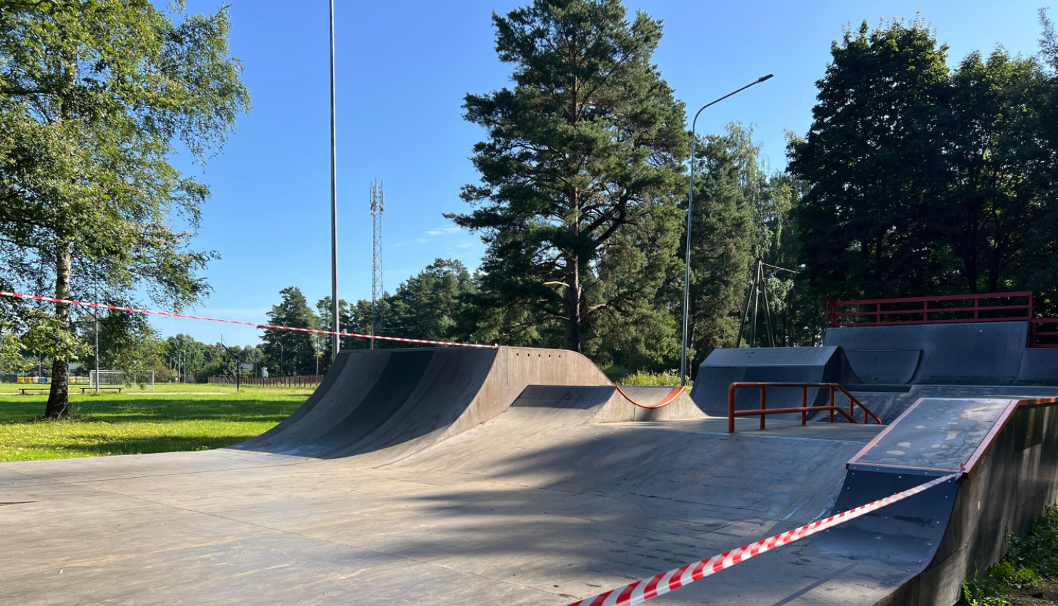 Ikšķiles skeitparks šobrīd ir īslaicīgi slēgts