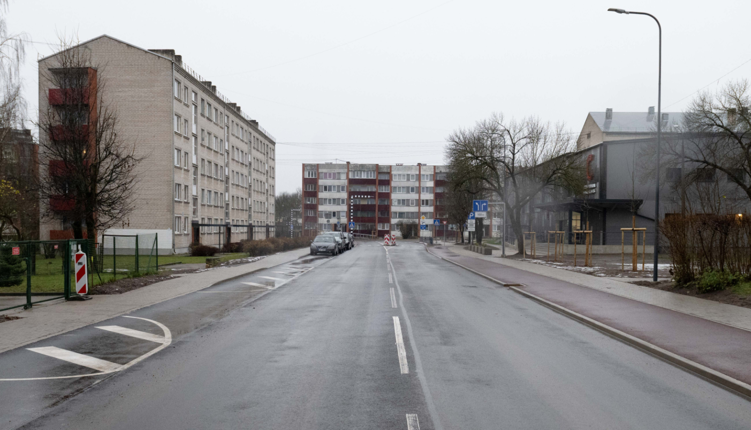 Skolas iela, Ogrē, pēc pārbūves projekta realizācijas 
