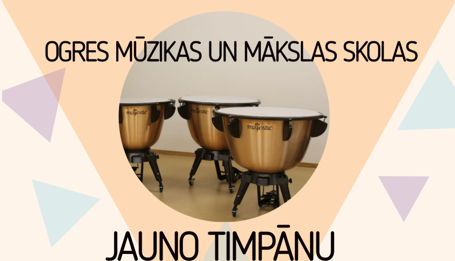 Timpānu ieskandināšanas koncerts Ogres Mūzikas un mākslas skolā