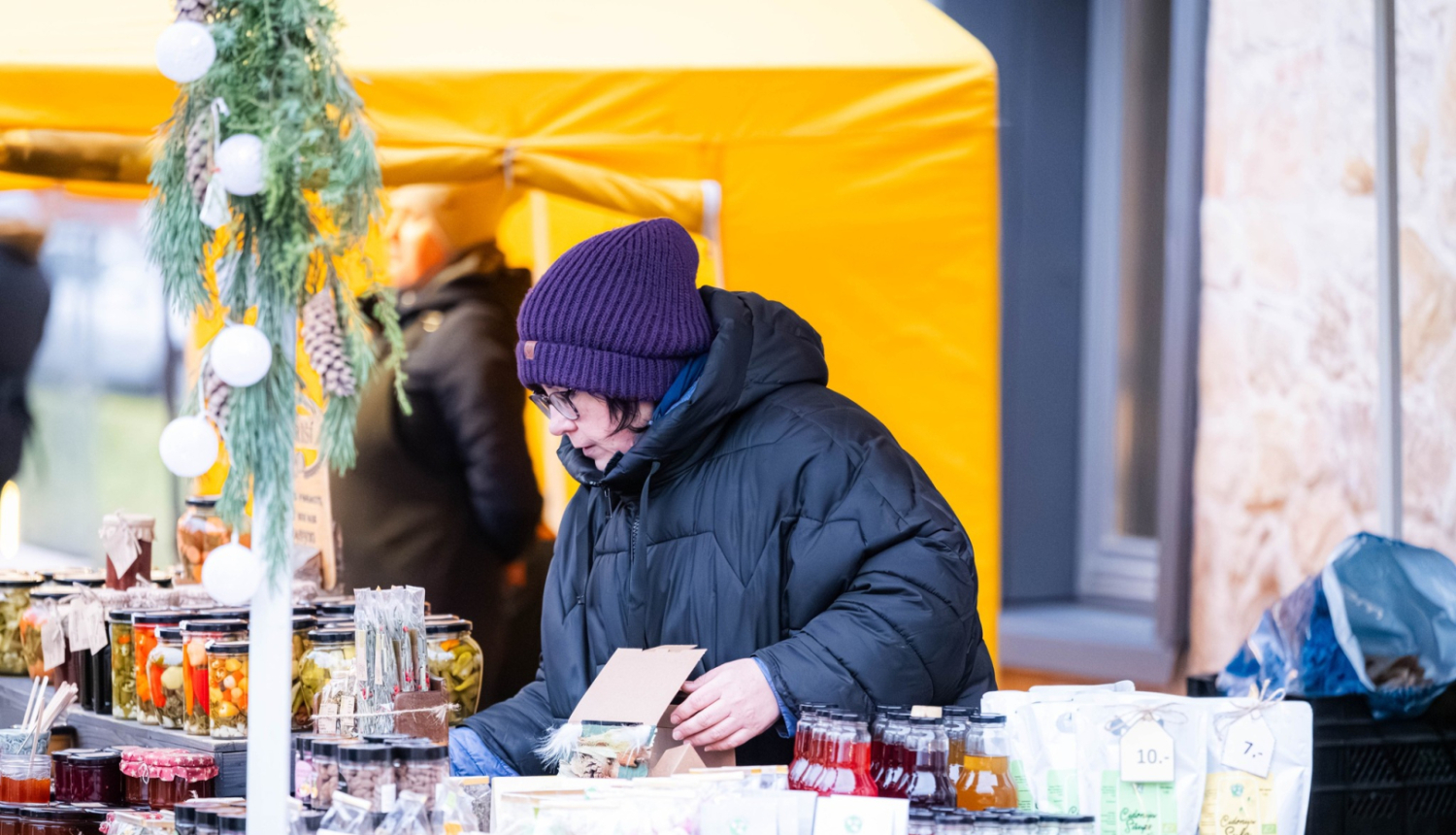 Ogresgrīvas pusmuižas rīta tirdziņš