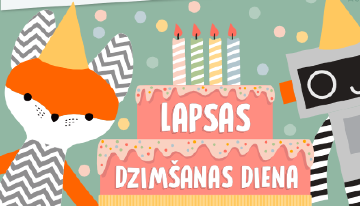 Tutas koncertuzvedums - LAPSAS DZIMŠANAS DIENA 3.augustā plkst. 11.00 Ikšķiles estrādē 