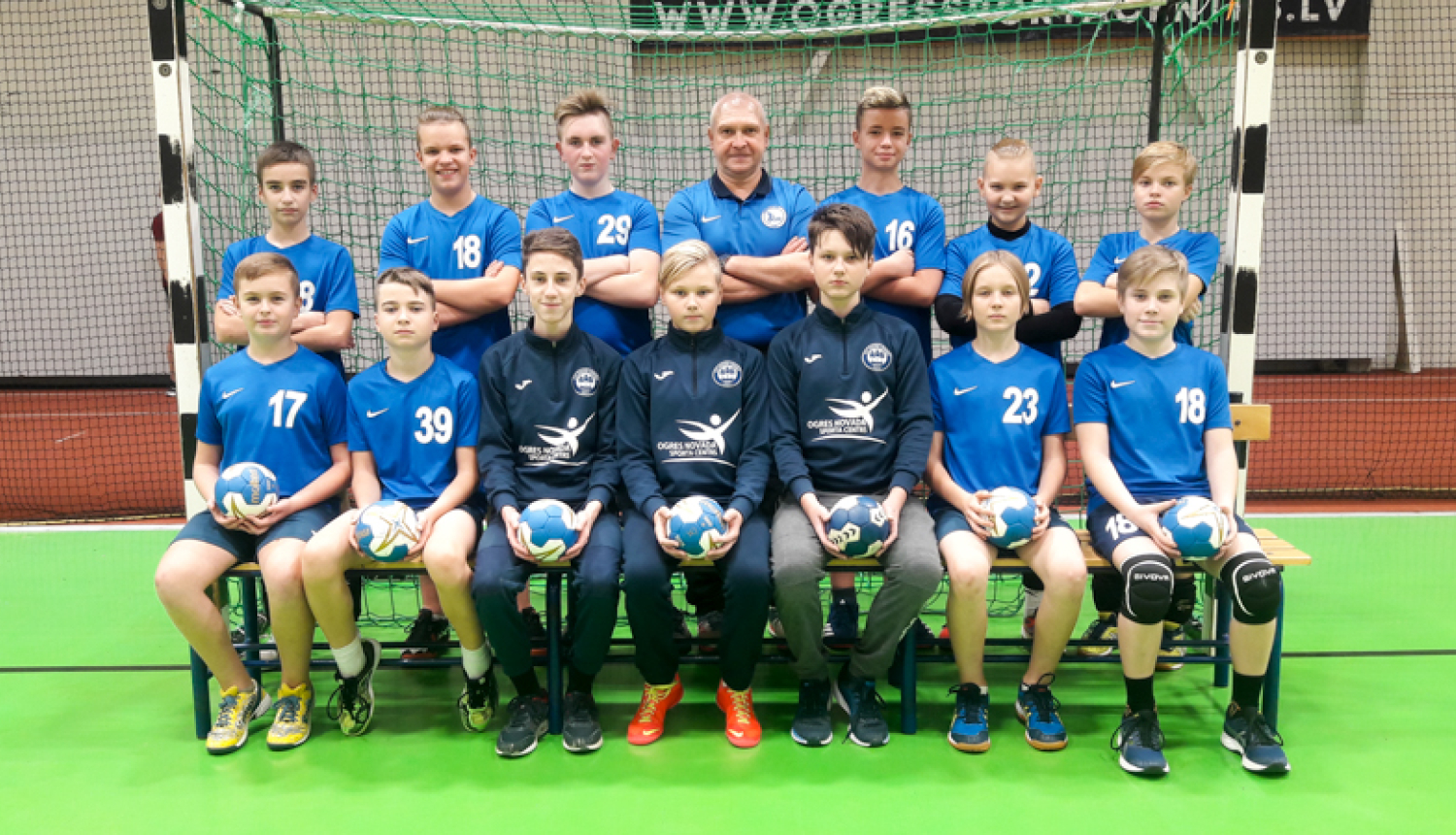 Ogres NSC jaunie handbolisti cīnās Ludzā, Salaspilī un Dobelē