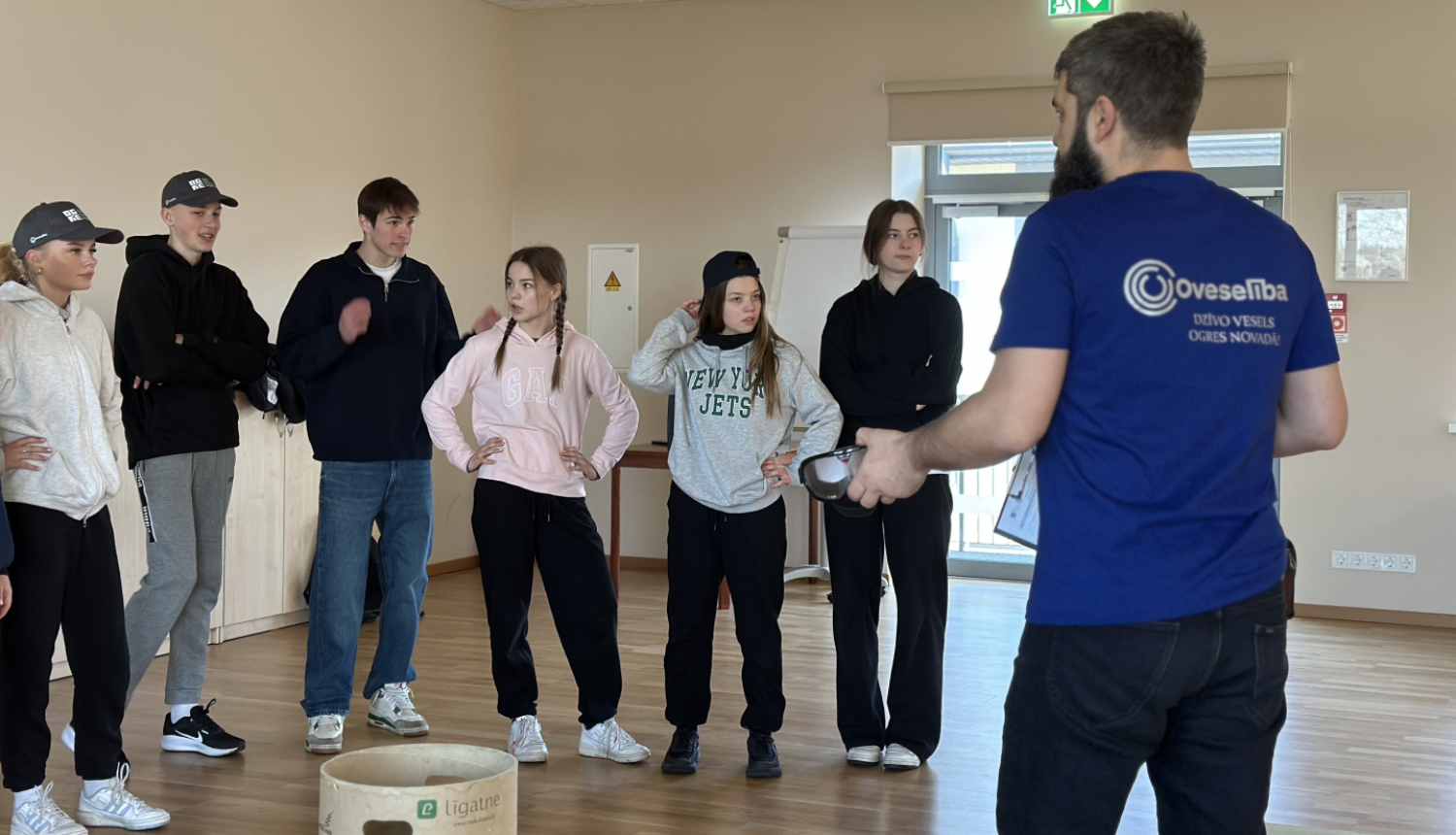 Aizvadīts Oveselība organizētais Pasaules veselības dienai veltītais pasākums Ogres novada  jauniešiem   “Vesels un gudrs 2025”