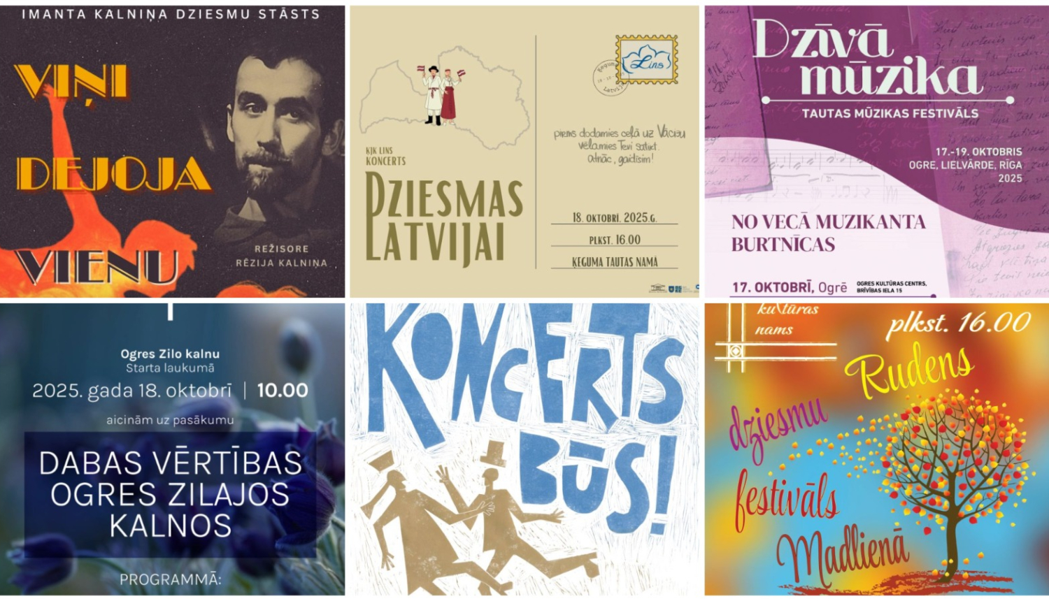 Pasākumi nedēļas nogalē