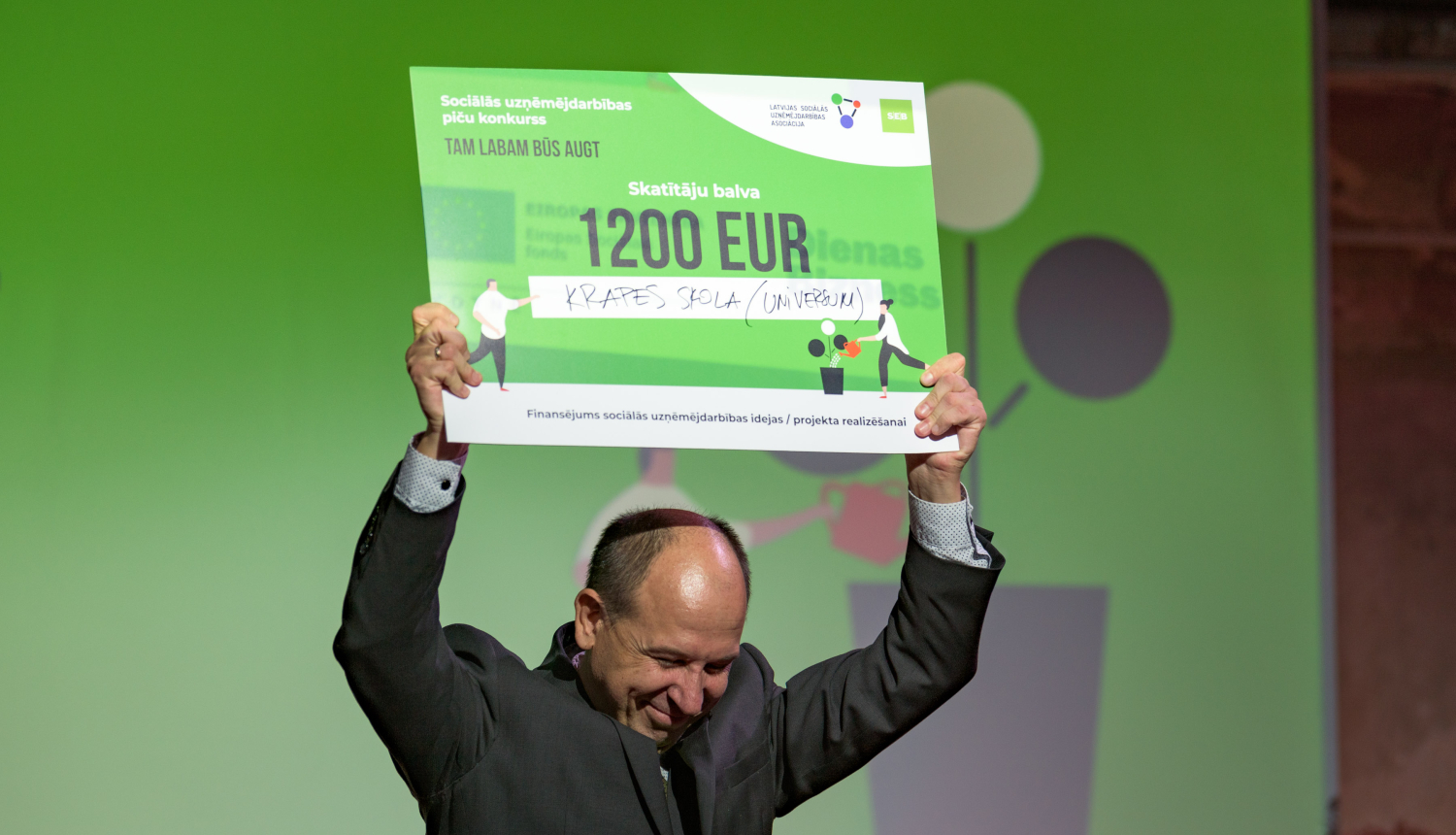 Sociālās uzņēmējdarbības piču konkursā uzvar  “Correcty” un Krapes skola "Universum"