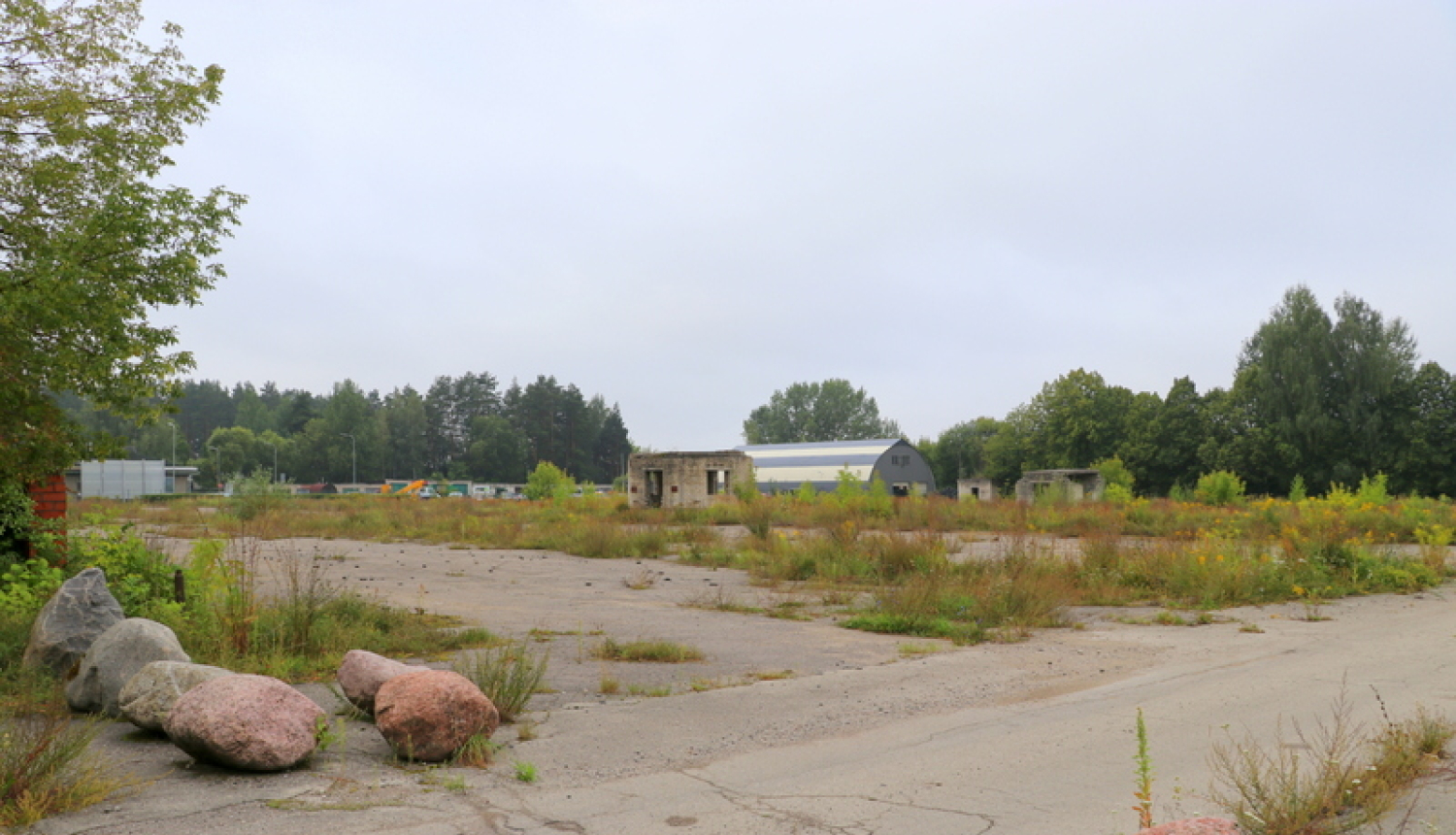Pārogrē topošās ražošanas ēkas pamatos ieraks kapsulu ar vēstījumu