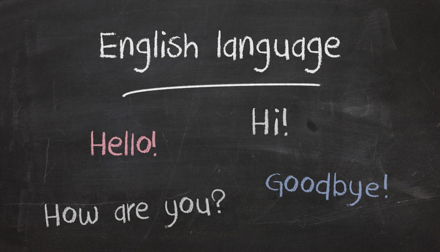 Tāfele ar vārdiem angļu valodā