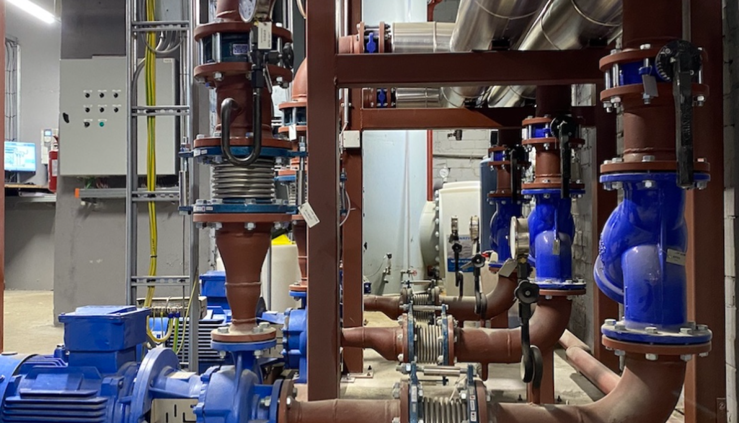 Siltumapgādes sistēmas katlumājā