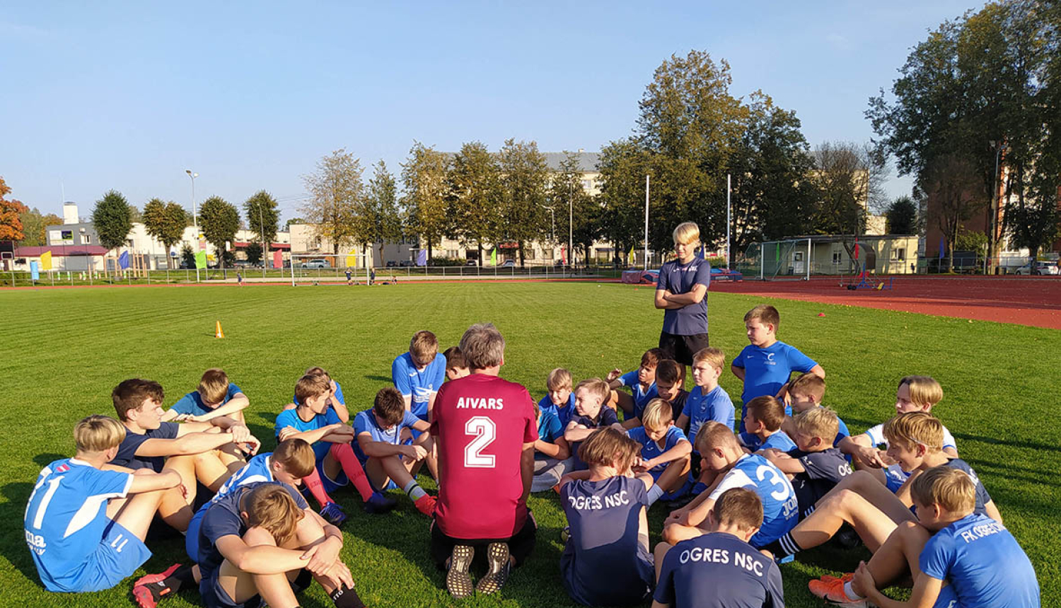 Motivācija un komandas saliedēšanās jaunajiem futbolistiem