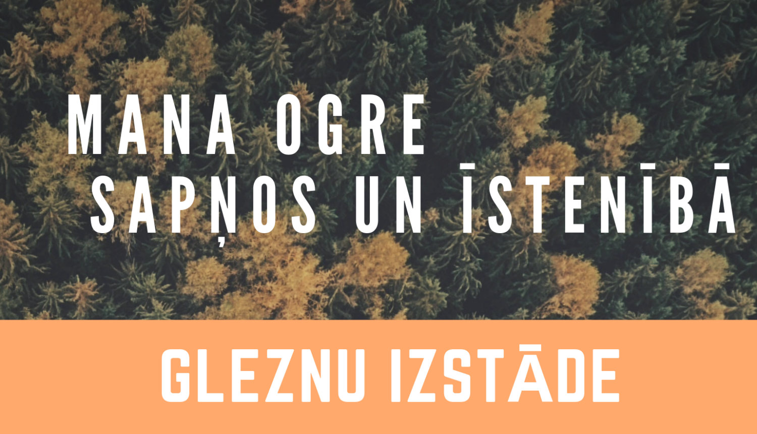 ONKC apskatāma gleznu izstāde "Mana Ogre sapņos un īstenībā"