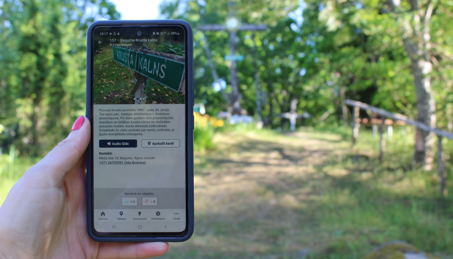 Ogres novadā tapuši 39 jauni audiogida stāsti