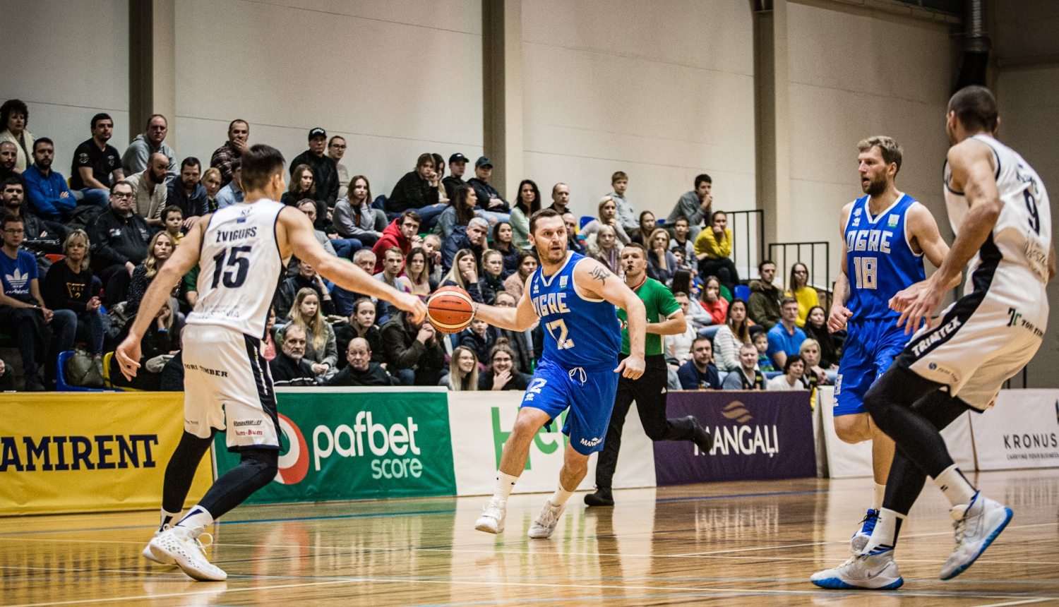 BK "Ogre" pieveic "Pärnu Sadam"