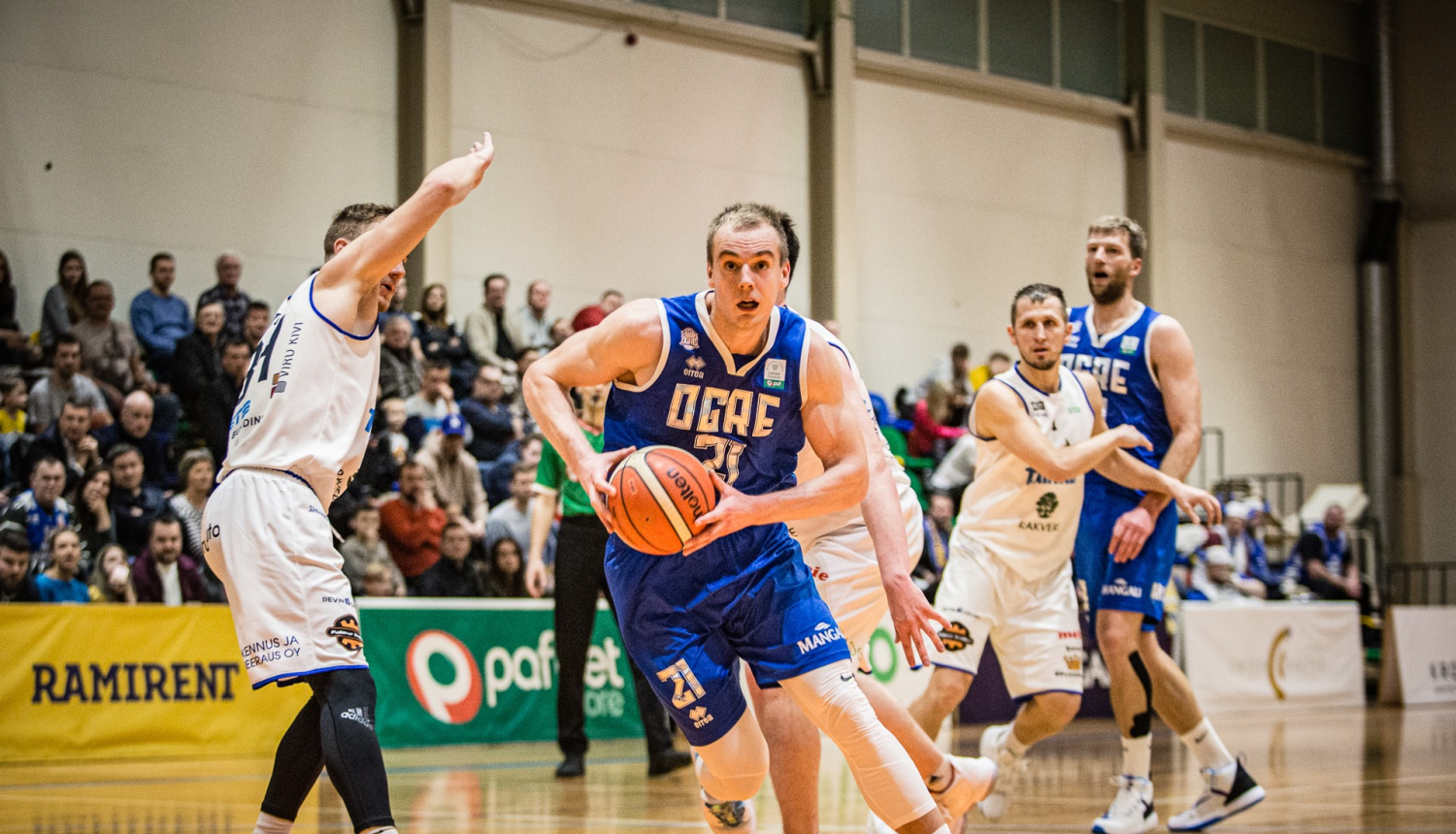 BK “Ogre” pārliecinoši uzvar Rakveres „Tarvas”