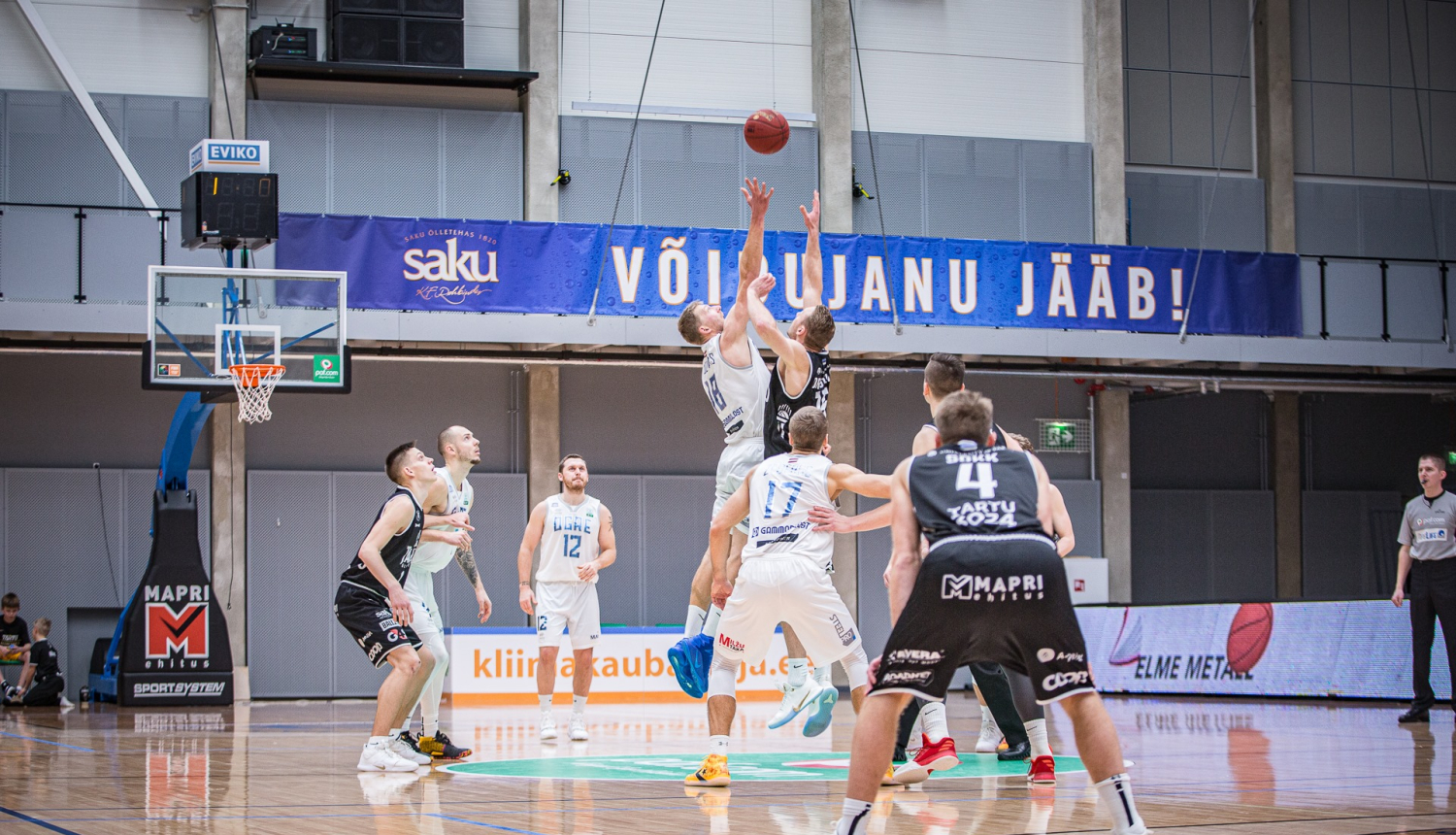 BK “Ogre” pārspēj "Tartu Ülikool"